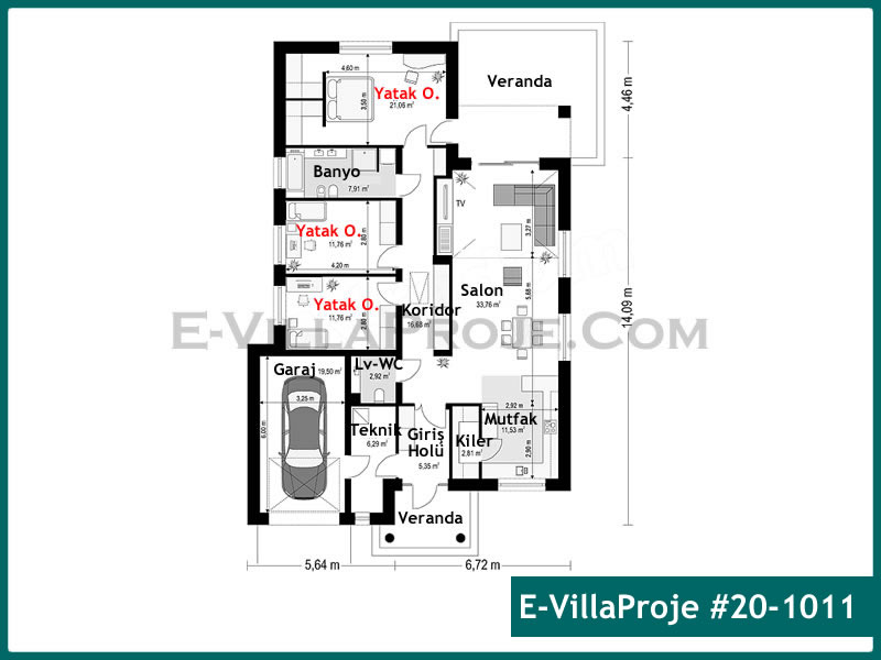 Model 20-1011 — 165 m², 1 storey thumbnail 2