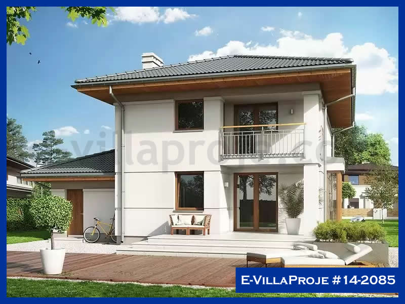 Model 14-2085 — 166 m², 2 storeys - 14-2085