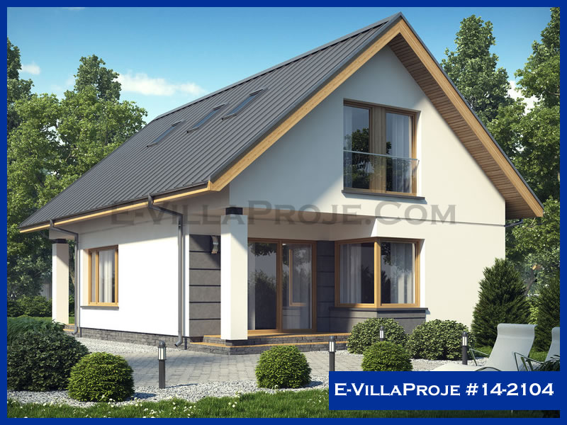 Model 14-2104 — 166 m², 2 storeys - 14-2104
