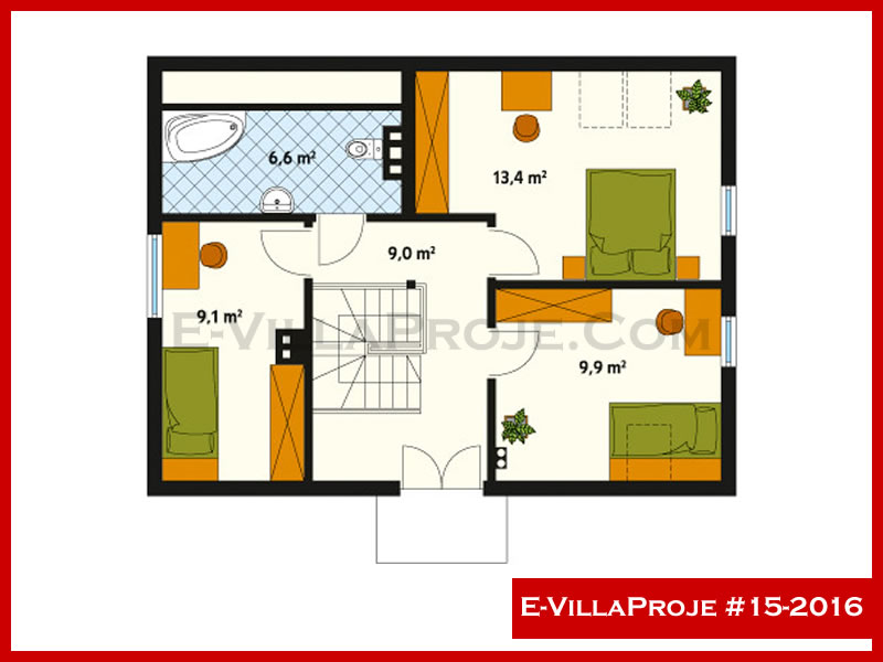 Model 15-2016 — 167 m², 2 storeys thumbnail 3