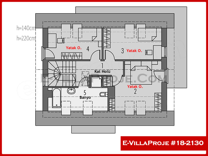 Model 18-2130 — 167 m², 2 Kat thumbnail 3