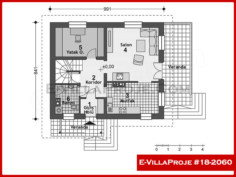 Model 18-2060 — 167 m², 2 storeys thumbnail 2