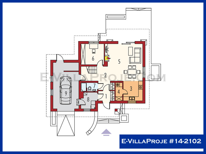 Model 14-2102 — 168 m², 2 storeys thumbnail 2