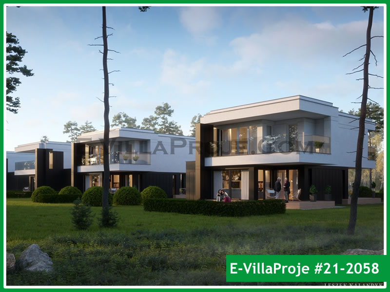 Model 21-2058 — 168 m², 2 storeys - 21-2058