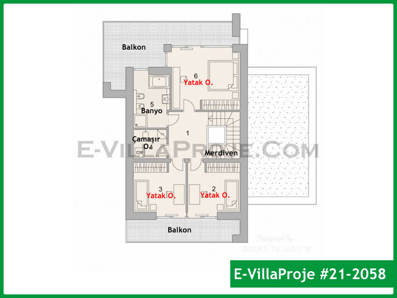 Model 21-2058 — 168 m², 2 storeys thumbnail 3
