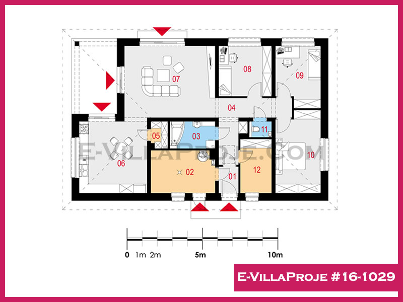 Model 16-1029 — 168 m², 1 storey thumbnail 2