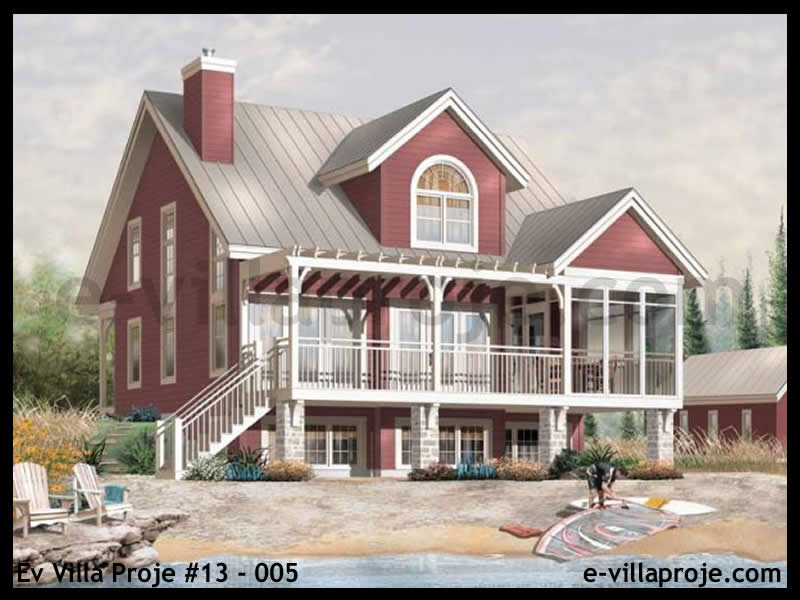 Model 13-005 — 169 m², 2 storeys - 13-005