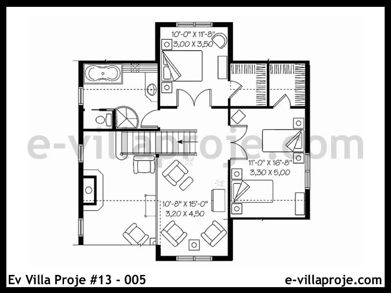Model 13-005 — 169 m², 2 storeys thumbnail 3