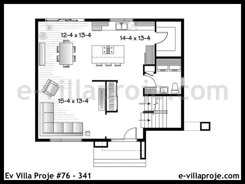 Model 76-341 — 169 m², 2 storeys thumbnail 2