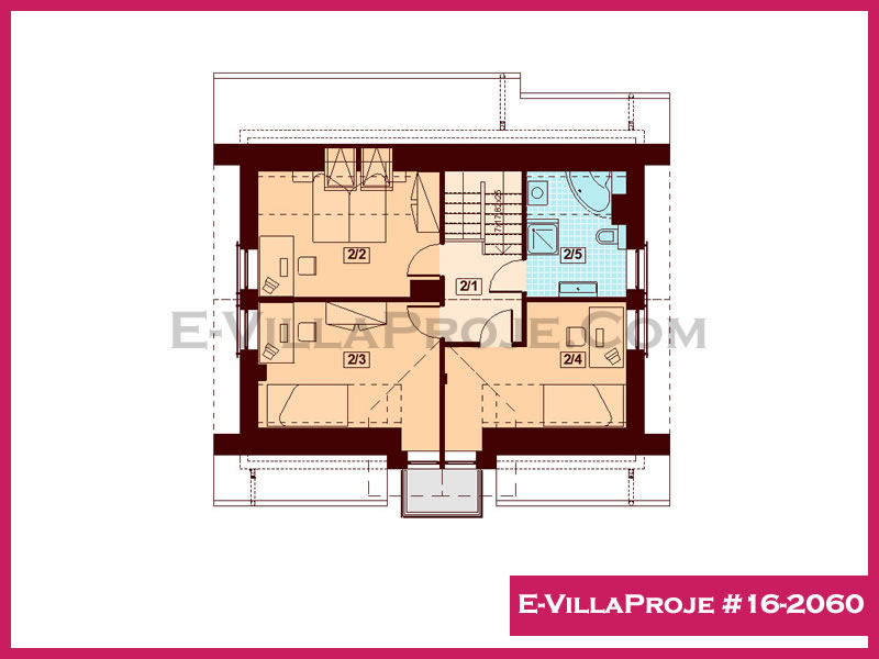 Model 16-2060 — 169 m², 2 storeys thumbnail 3