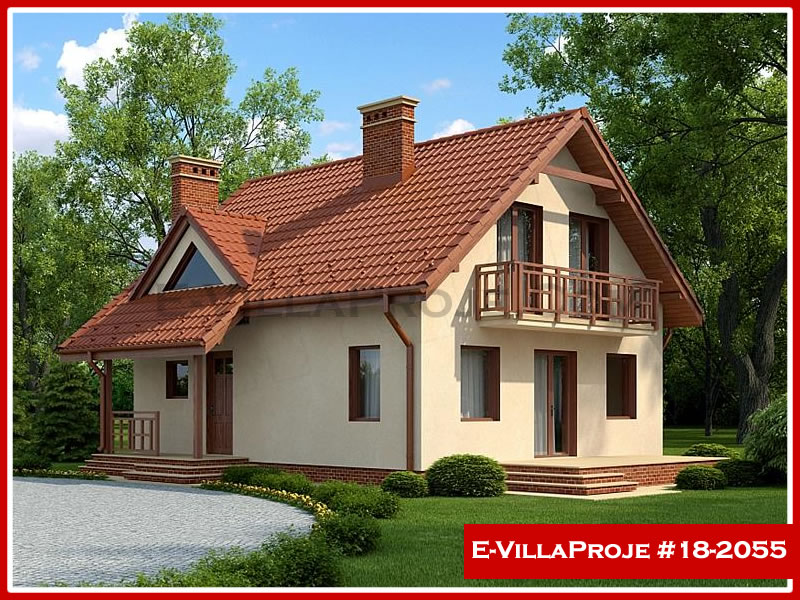 Model 18-2055 — 169 m², 2 storeys - 18-2055