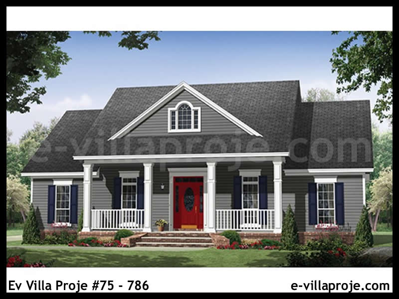 Model 75-786 — 169 m², 1 storey - 75-786