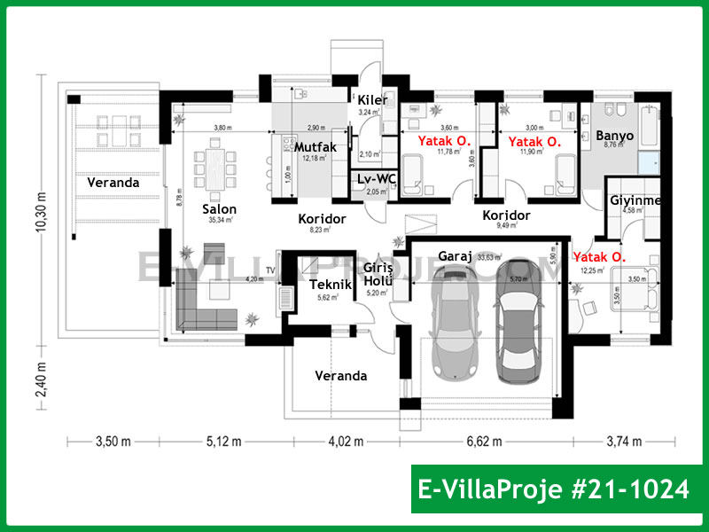 Model 21-1024 — 169 m², 1 storey thumbnail 2