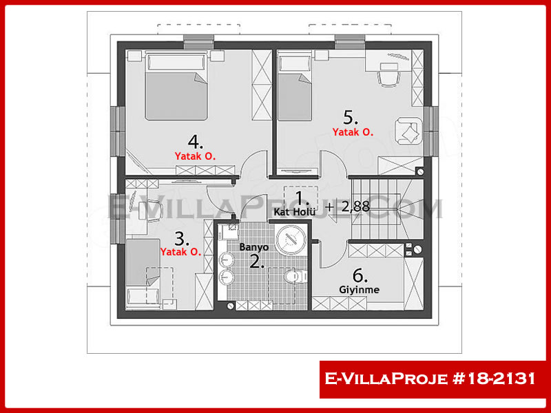 Model 18-2131 — 170 m², 2 storeys thumbnail 3