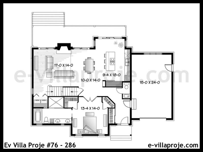 Model 76-286 — 170 m², 2 storeys thumbnail 2