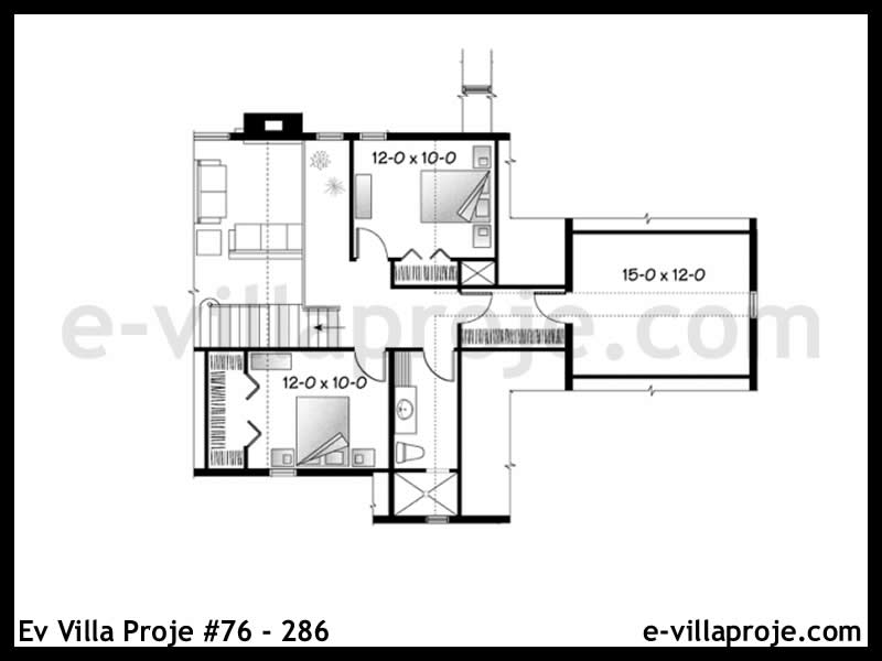 Model 76-286 — 170 m², 2 storeys thumbnail 3