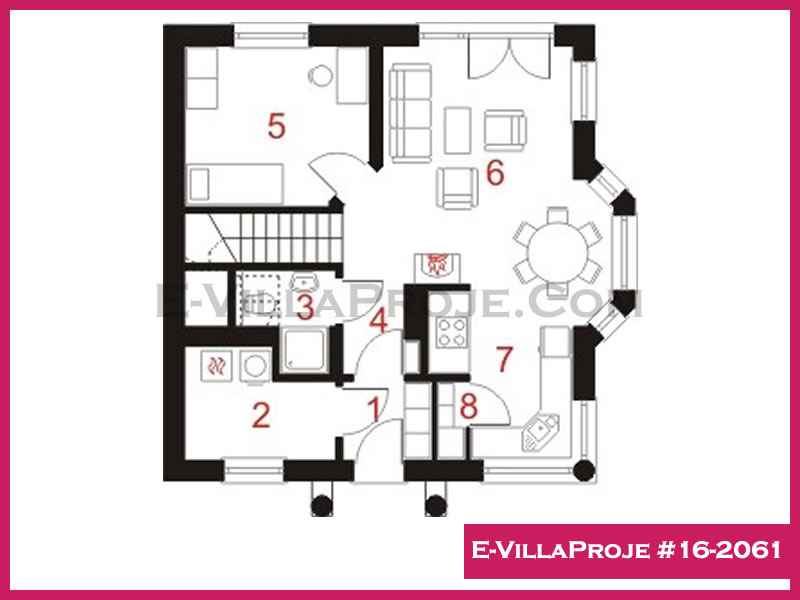 Model 16-2061 — 170 m², 2 storeys thumbnail 2