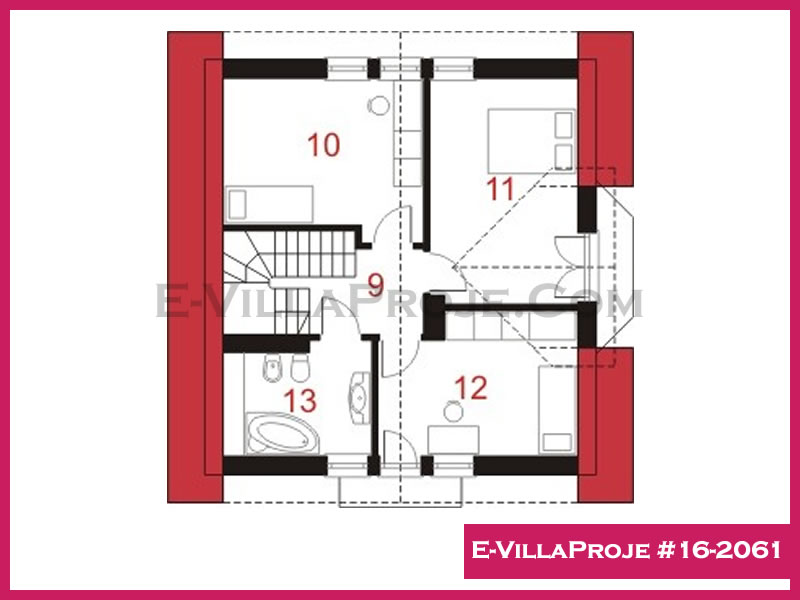 Model 16-2061 — 170 m², 2 storeys thumbnail 3