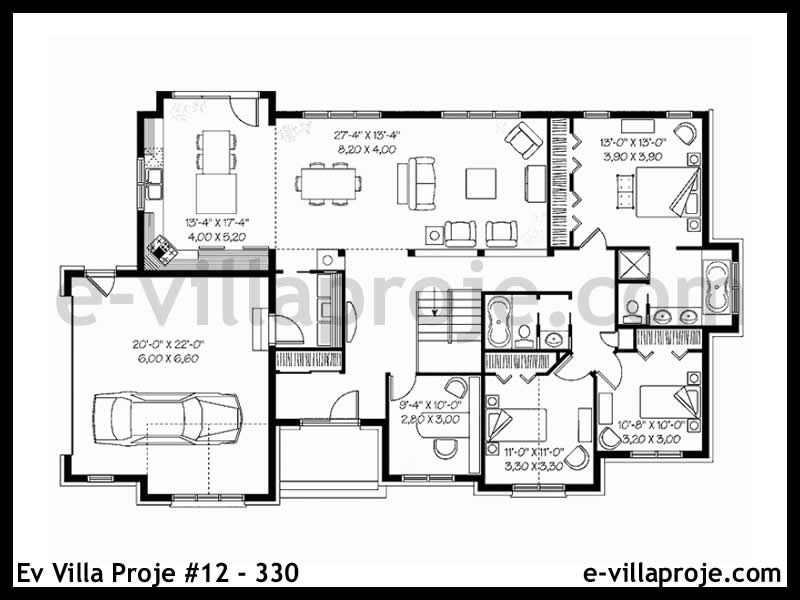 Model 12-330 — 170 m², 1 storey thumbnail 2