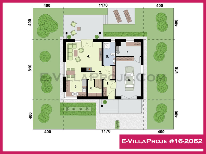 Modell 16-2062 — 171 m², 2 Geschosse thumbnail 2