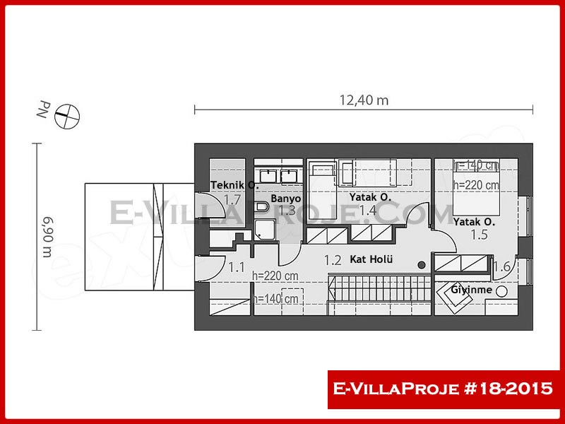 Model 18-2015 — 171 m², 2 storeys thumbnail 2