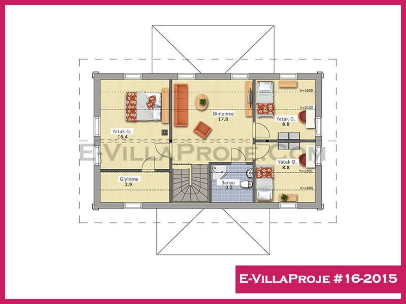 Model 16-2015 — 172 m², 2 storeys thumbnail 3