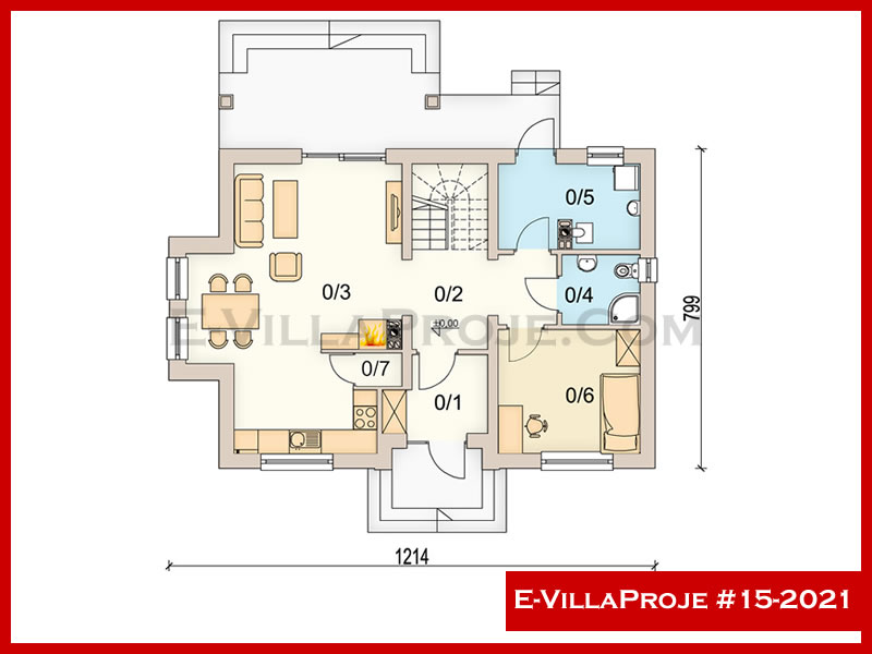 Model 15-2021 — 172 m², 2 storeys thumbnail 2