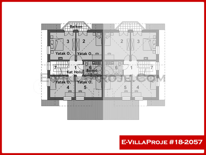Model 18-2057 — 172 m², 2 storeys thumbnail 3