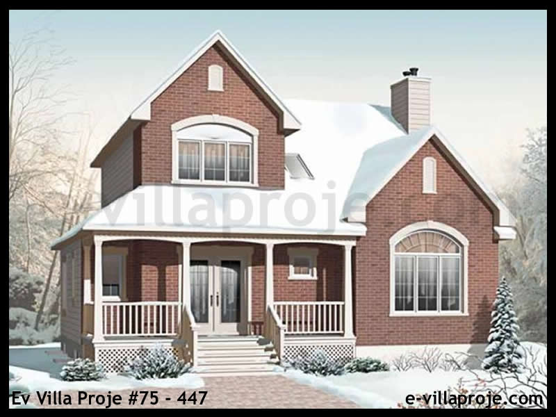 Model 75-447 — 172 m², 2 storeys - 75-447