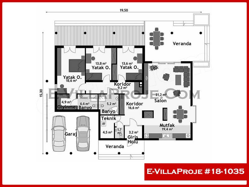 Model 18-1035 — 172 m², 1 storey thumbnail 2