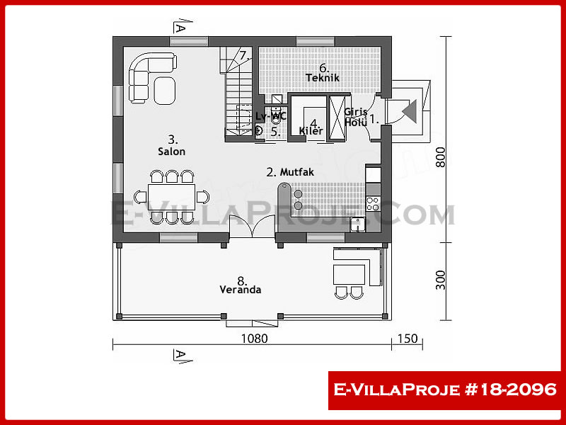 Model 18-2096 — 173 m², 2 storeys thumbnail 2