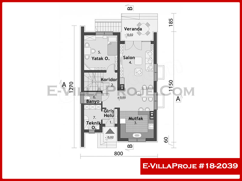 Model 18-2039 — 173 m², 2 storeys thumbnail 2