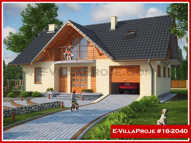 Model 18-2040 — 174 m², 2 storeys - 18-2040