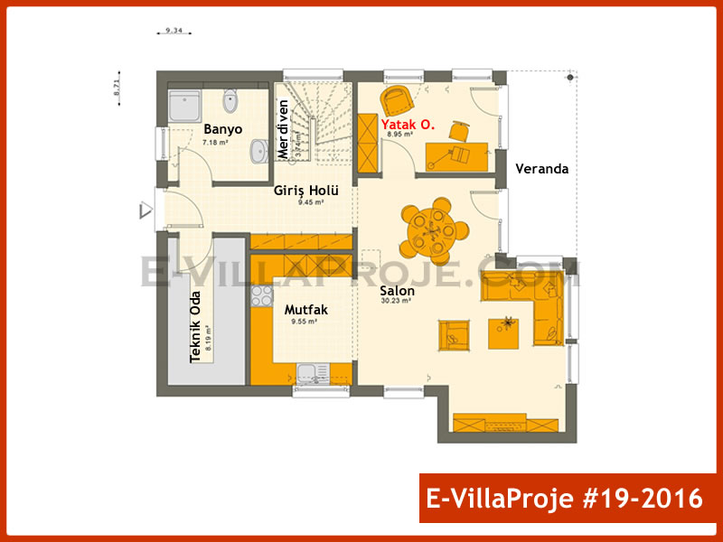 Model 19-2016 — 174 m², 2 storeys thumbnail 2