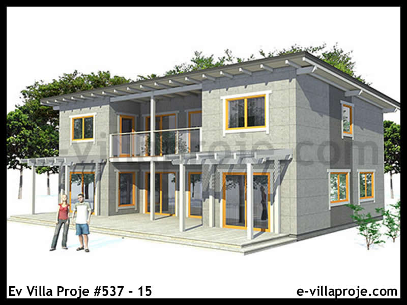 Model 537-15 — 174 m², 2 storeys - 537-15