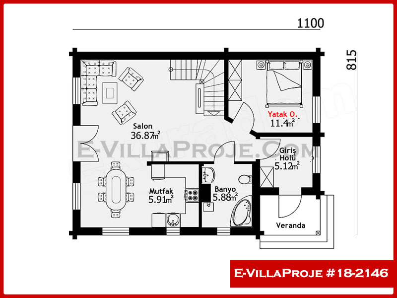 Model 18-2146 — 175 m², 2 storeys thumbnail 2