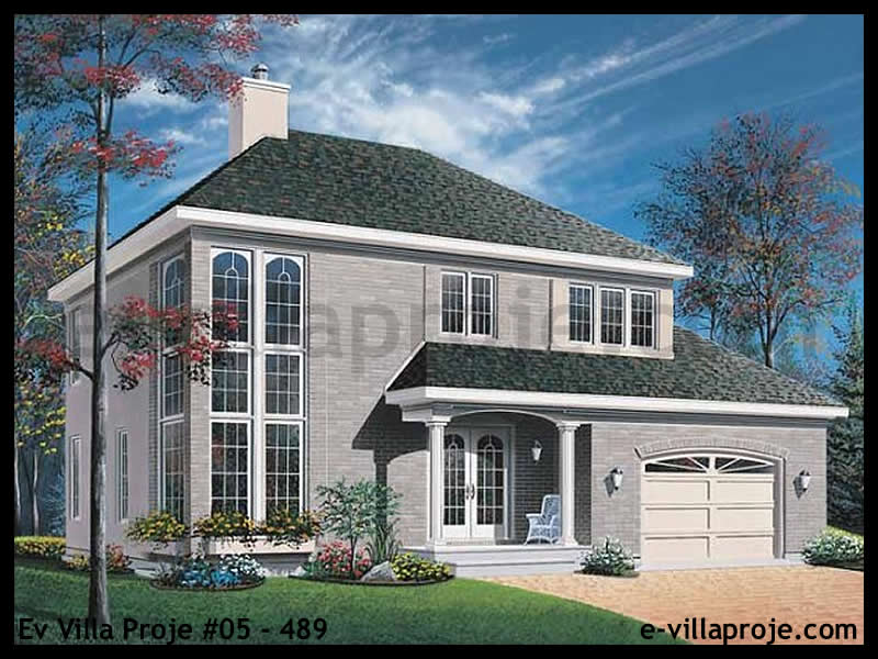 Model 05-489 — 175 m², 2 storeys - 05-489