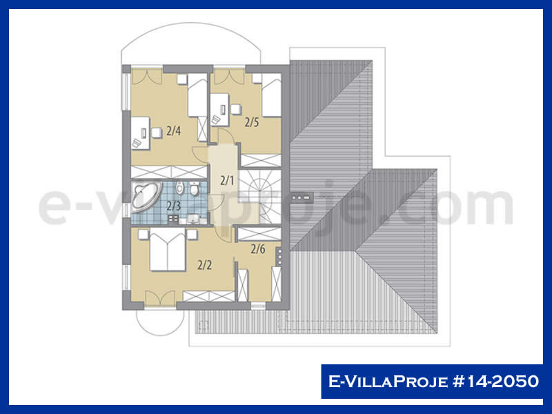 Model 14-2050 — 175 m², 2 storeys thumbnail 3