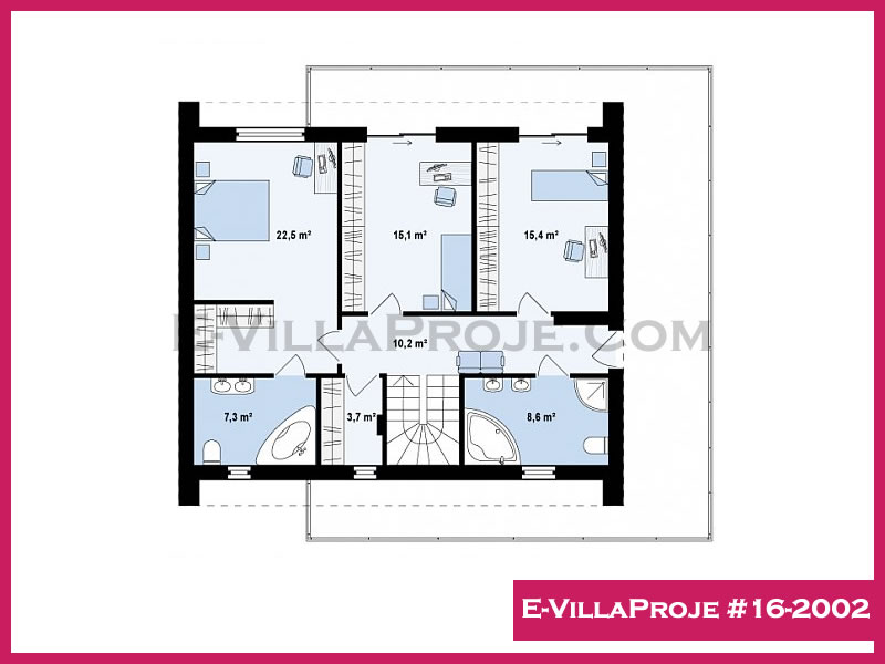 Model 16-2002 — 175 m², 2 storeys thumbnail 3