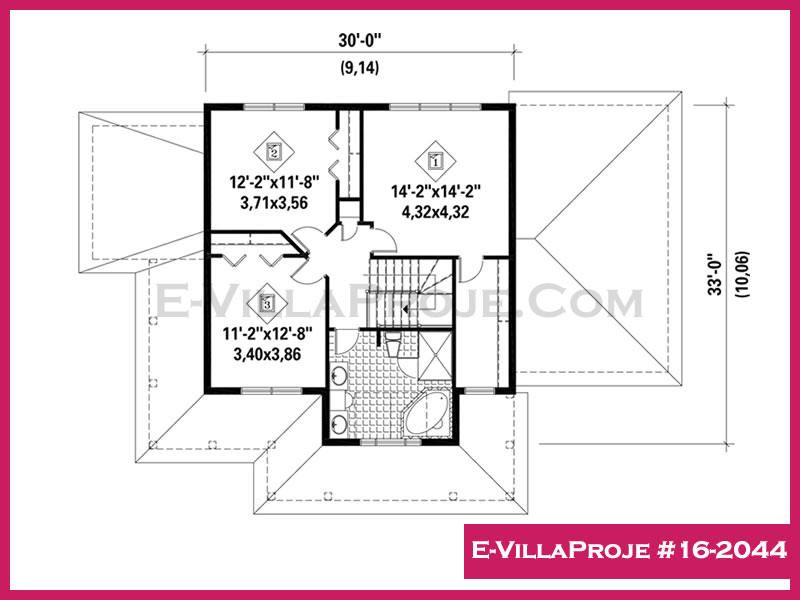 Model 16-2044 — 176 m², 2 storeys thumbnail 3