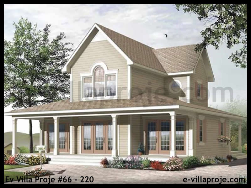 Model 66-220 — 176 m², 2 storeys - 66-220