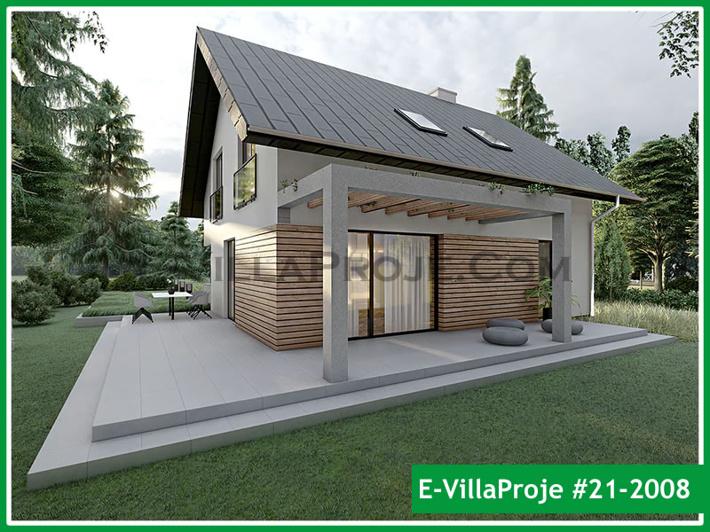 Model 21-2008 — 176 m², 2 storeys - 21-2008