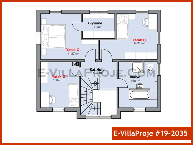 Model 19-2035 — 177 m², 2 storeys thumbnail 3