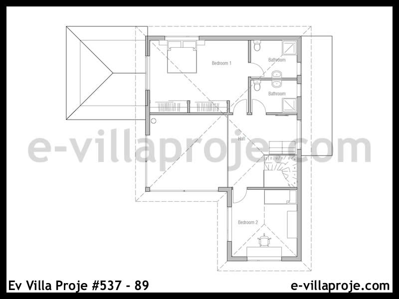Model 537-89 — 177 m², 2 storeys thumbnail 3