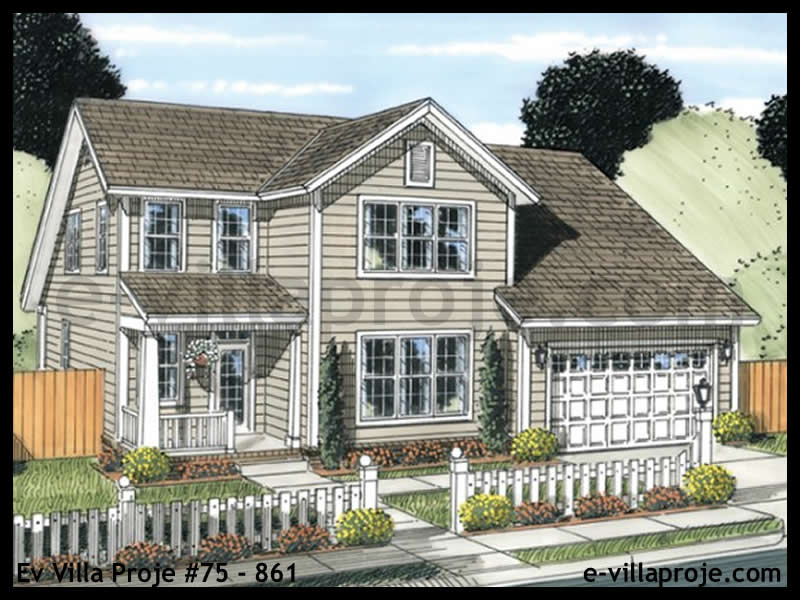 Model 75-861 — 177 m², 1 storey - 75-861