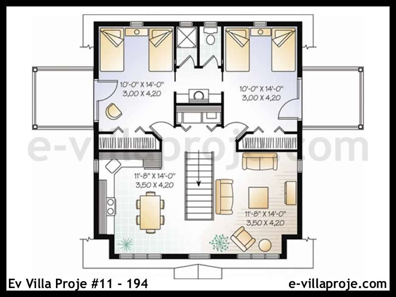 Model 11-194 — 178 m², 2 storeys thumbnail 2