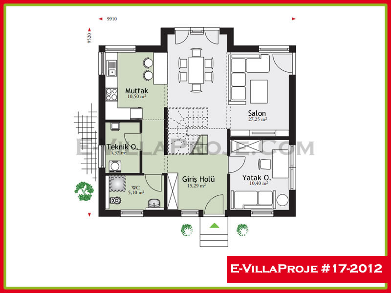 Model 17-2012 — 178 m², 2 storeys thumbnail 2