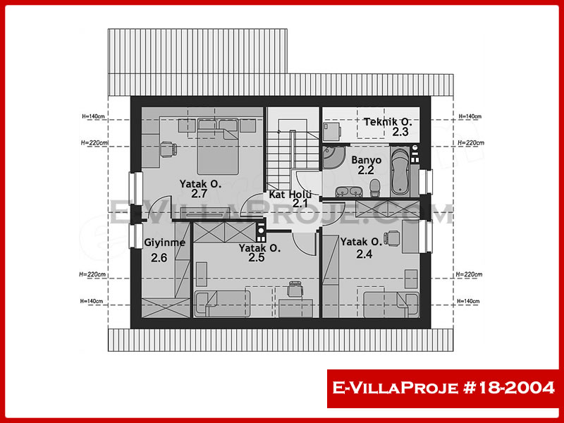 Model 18-2004 — 179 m², 2 storeys thumbnail 3