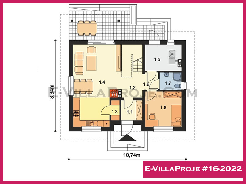 Model 16-2022 — 179 m², 2 storeys thumbnail 2