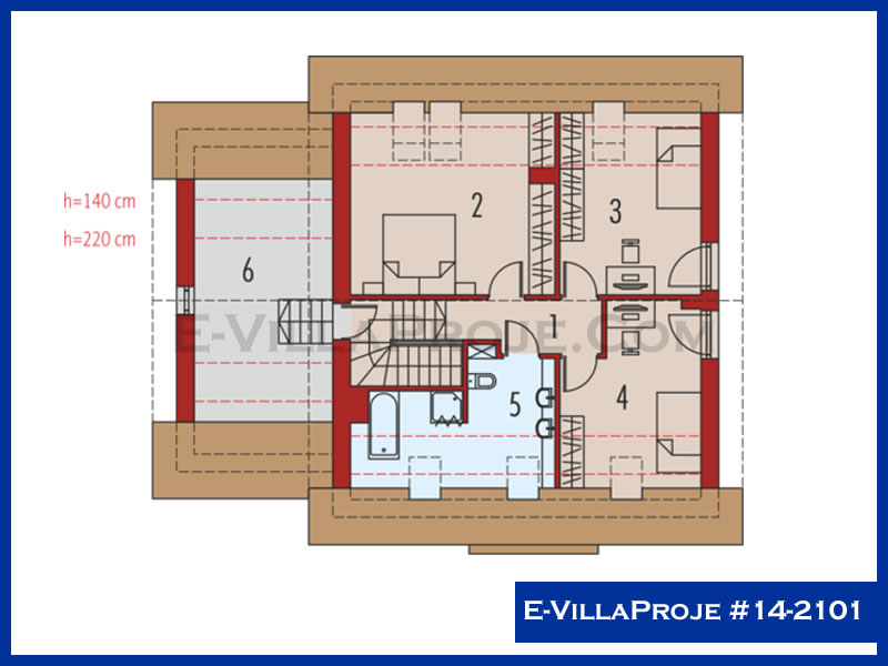 Model 14-2101 — 179 m², 2 storeys thumbnail 3